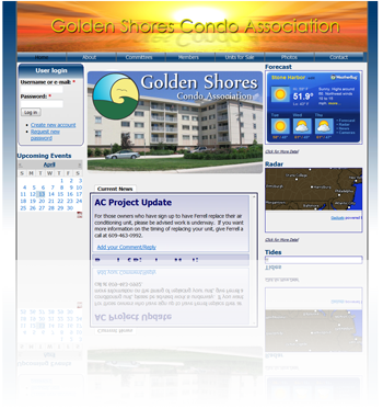 <h3>Golden Shores Condo Association</h3>